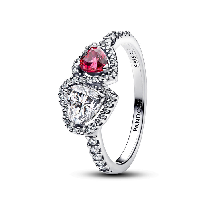 Pandora Halo Hearts Ring – Pancharmbracelets - Main Image