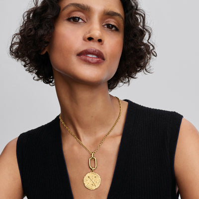 Pandora Openable Large Link Pendant Necklace