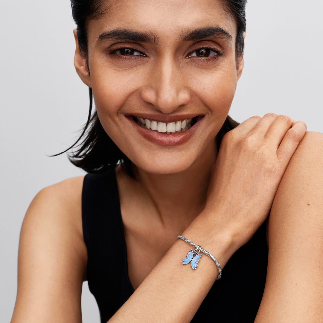 Pandora Splittable Butterfly Dangle Charm – Pancharmbracelets