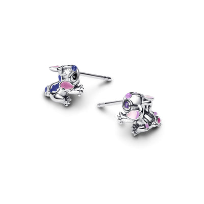Pandora Disney Stitch & Angel Stud Earrings