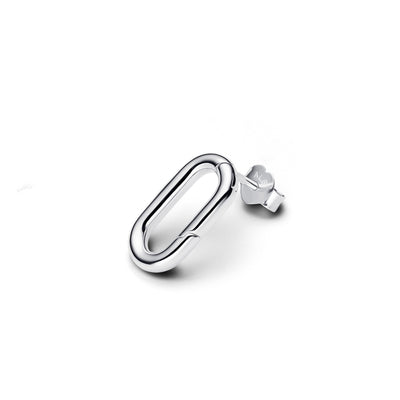 Pandora Sterling silver openable link stud earring