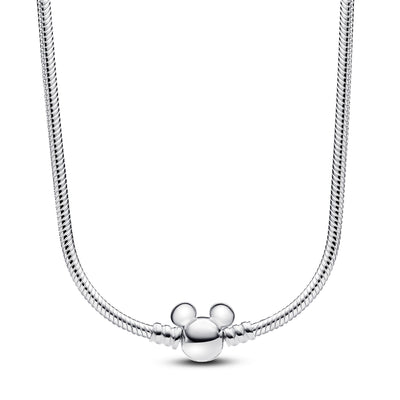 Pandora Disney Mickey Mouse Snake Chain Necklace