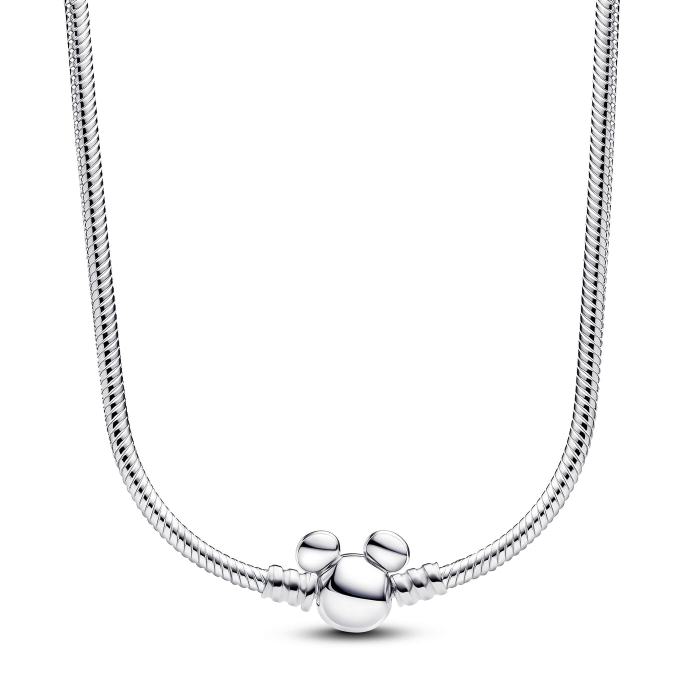 Pandora Disney Mickey Mouse Snake Chain Necklace