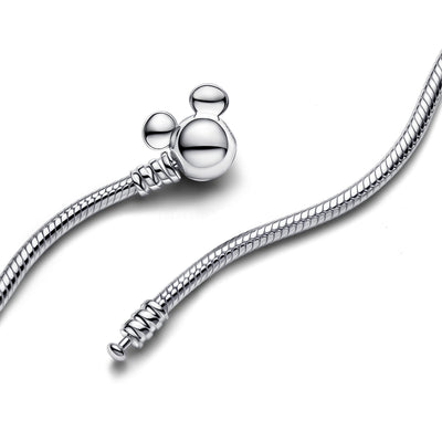 Pandora Disney Mickey Mouse Snake Chain Necklace