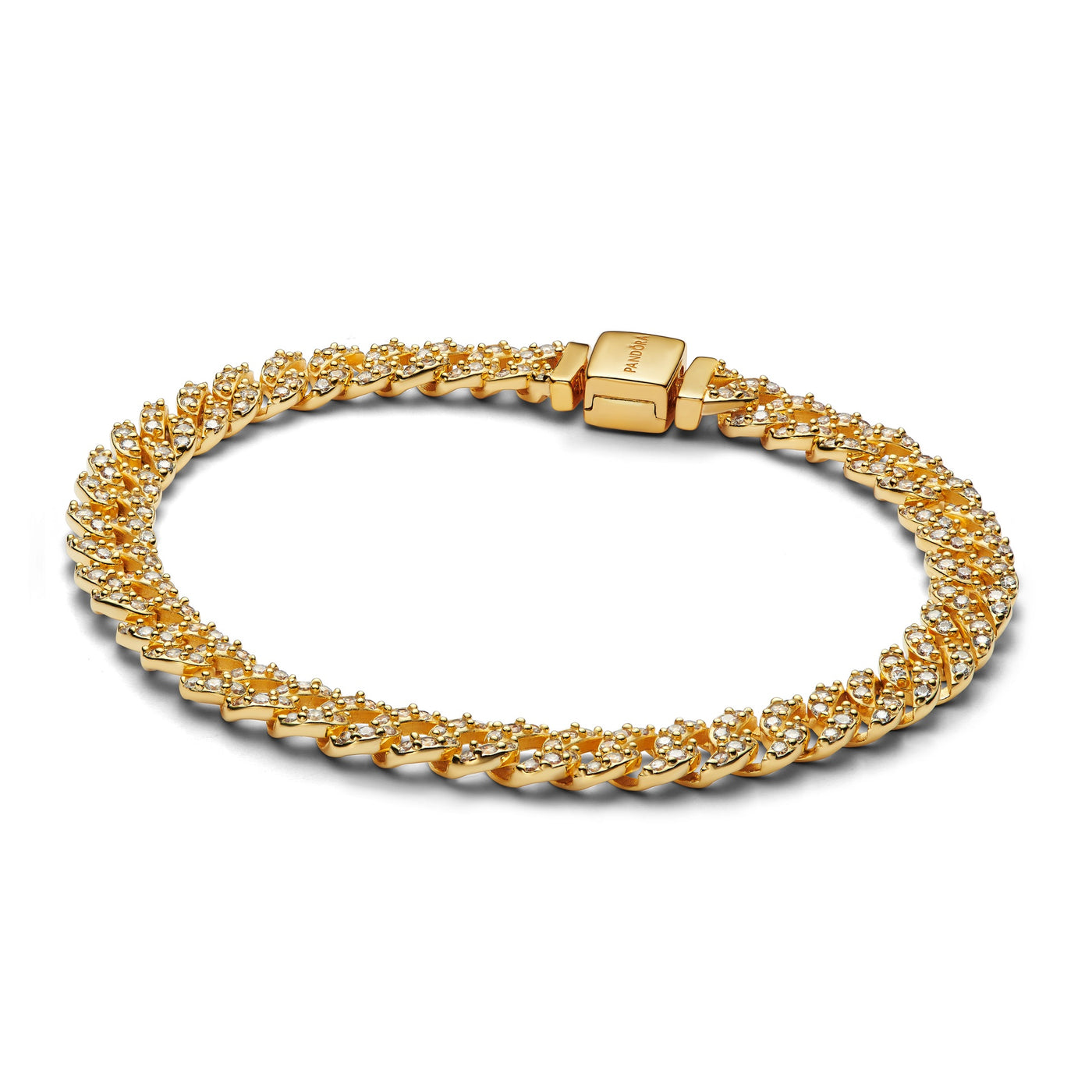 Pandora Pavé Cuban Chain Bracelet