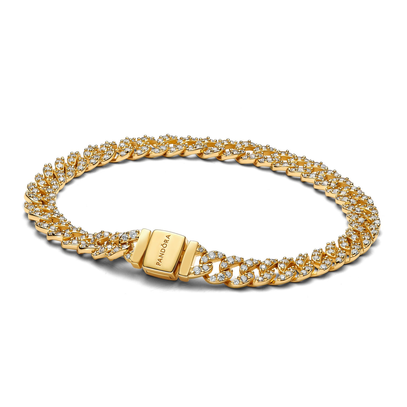 Pandora Pavé Cuban Chain Bracelet