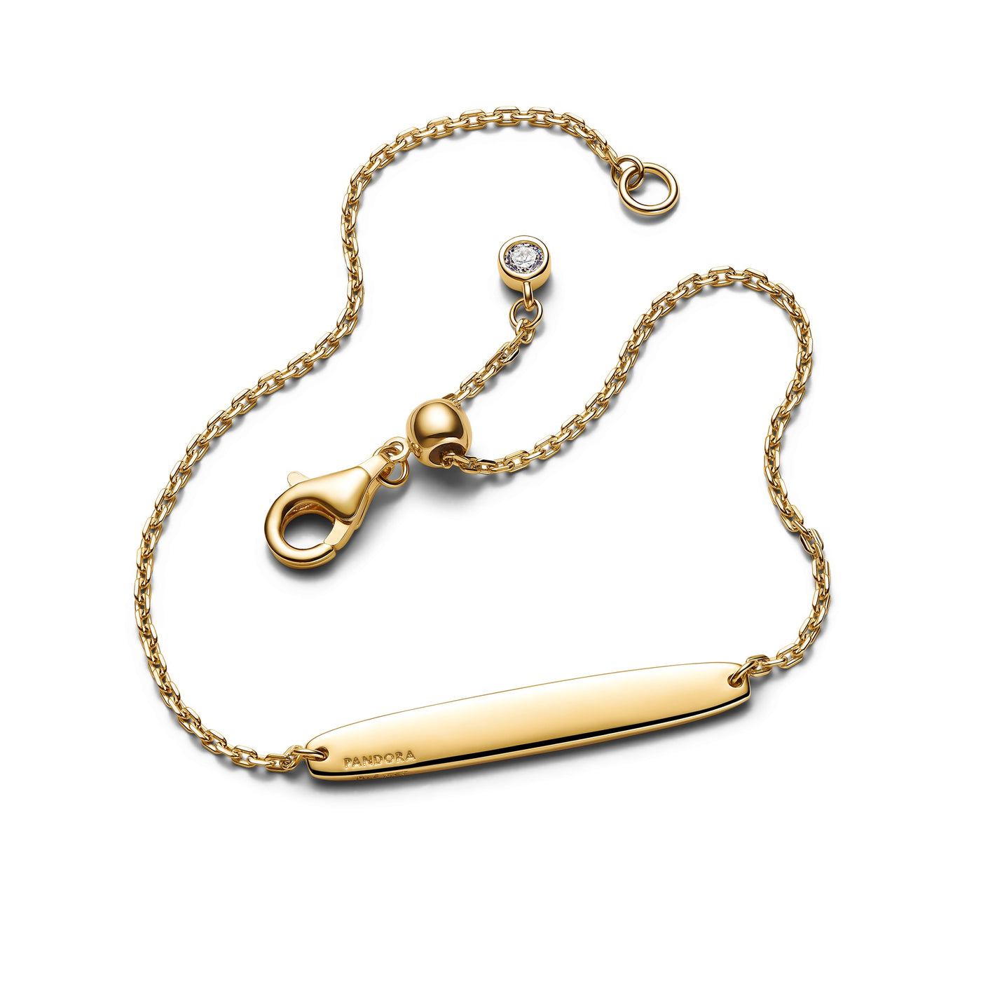 Pandora Engravable Bar Chain Bracelet