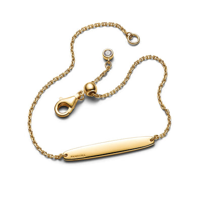 Pandora Engravable Bar Chain Bracelet