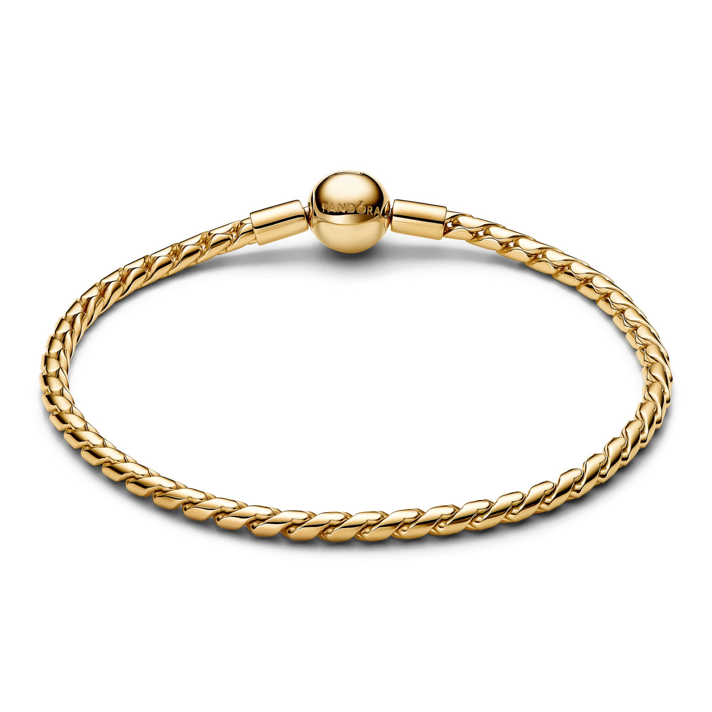 Pandora Round Clasp Wing Chain Bracelet