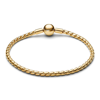 Pandora Round Clasp Wing Chain Bracelet