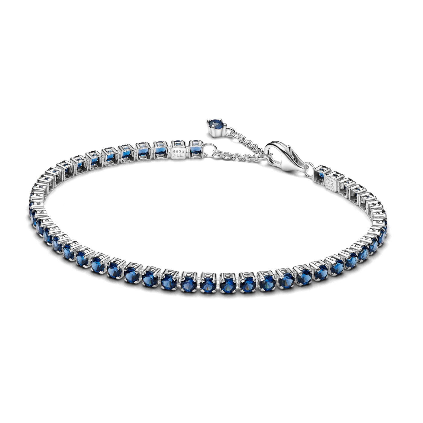 Pandora Sparkling Blue Tennis Bracelet