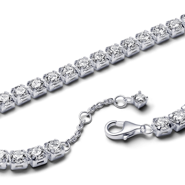 Pandora Sparkling Bold Tennis Bracelet – Pancharmbracelets