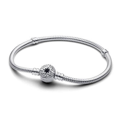 Pandora North Star Clasp Snake Chain Bracelet