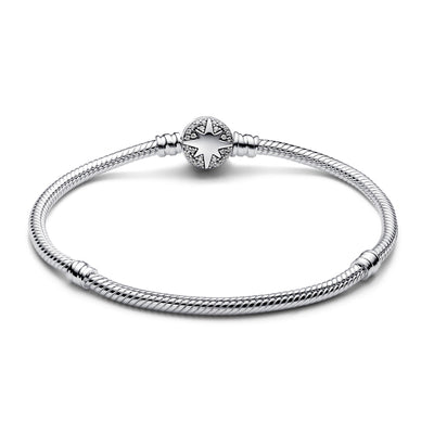 Pandora North Star Clasp Snake Chain Bracelet