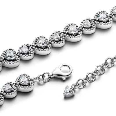 Pandora Halo Hearts Bracelet