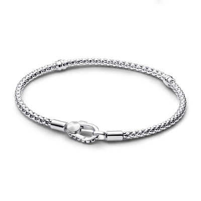 Pandora Studded Clasp & Chain Bracelet