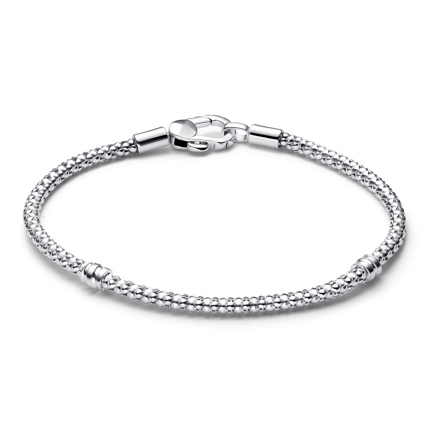 Pandora Studded Clasp & Chain Bracelet