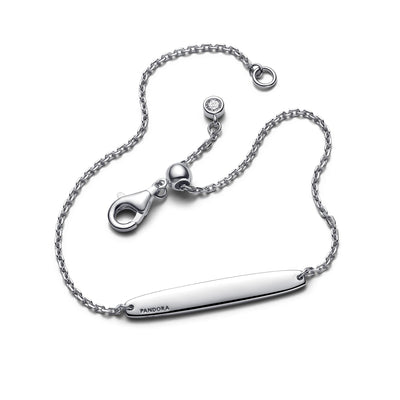 Pandora Engravable Bar Chain Bracelet