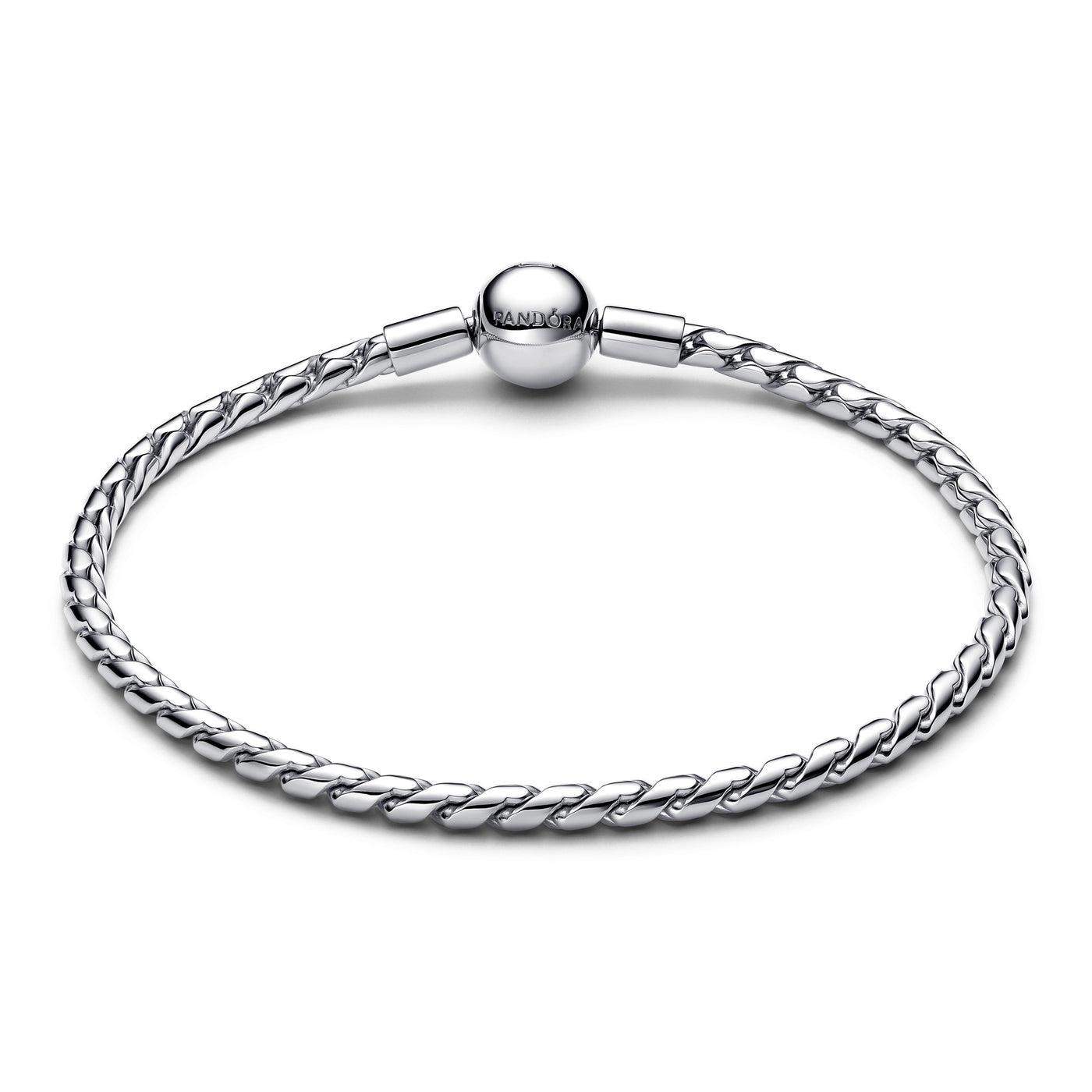 Pandora Round Clasp Wing Chain Bracelet