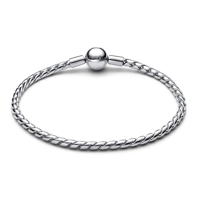 Pandora Round Clasp Wing Chain Bracelet