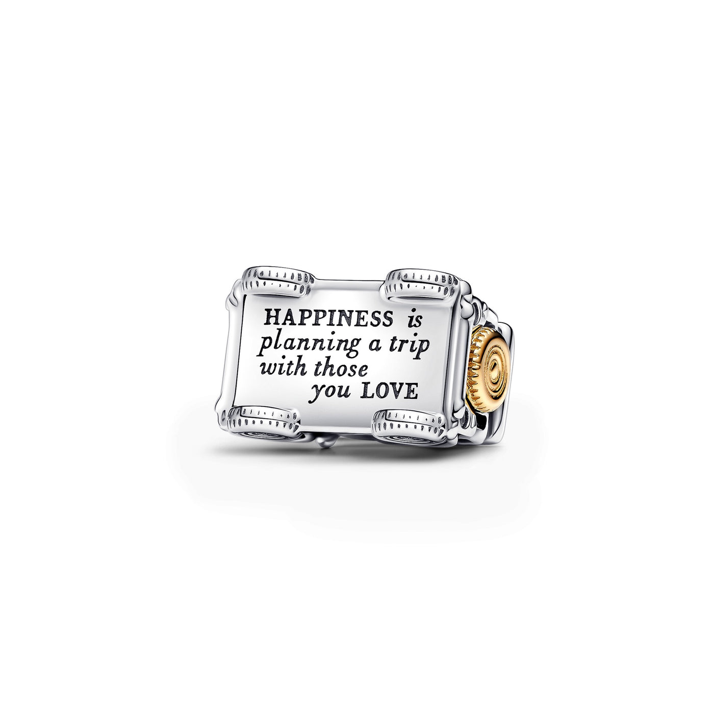 Pandora Two-tone Adventure Car Charm