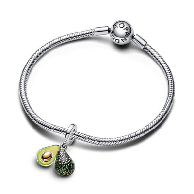 Pandora Avocado Double Dangle Charm