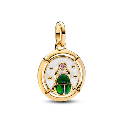 Pandora Scarab Beetle Medallion Charm