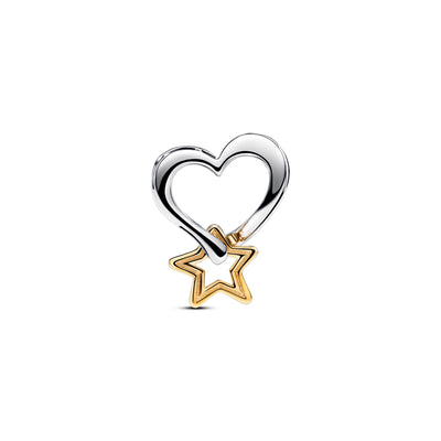 Pandora Lucky Star & Heart Charm