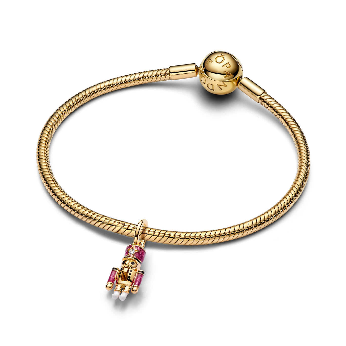 Pandora Moveable Nutcracker Dangle Charm