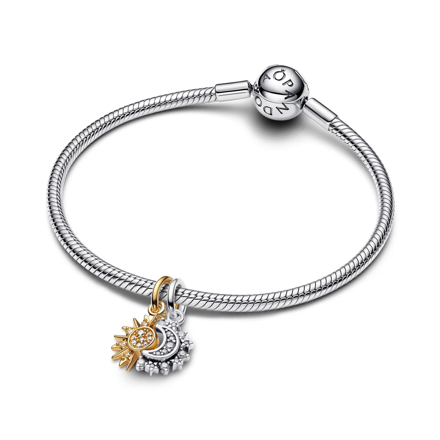 Pandora Splittable Sun & Moon Dangle Charm