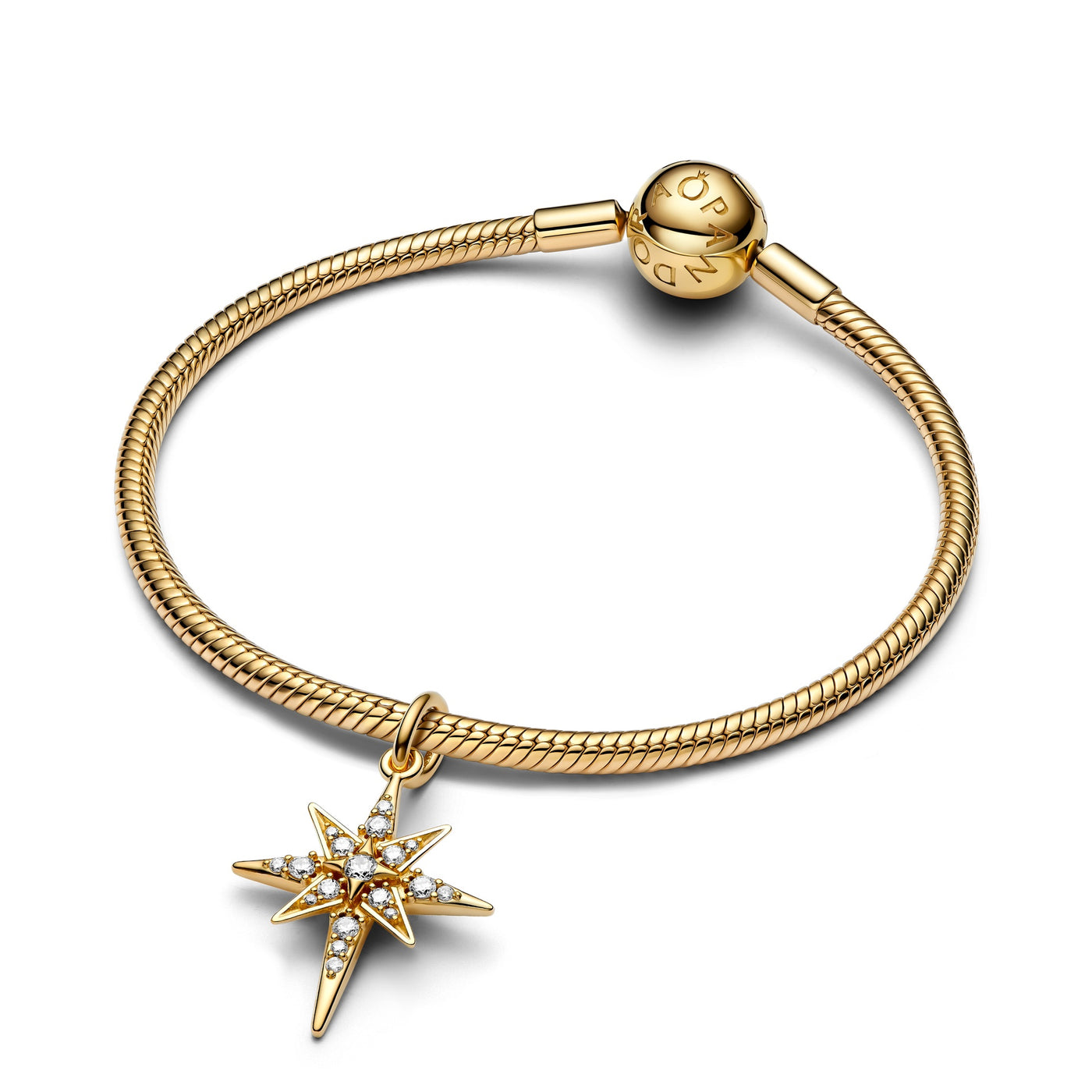 Pandora Sparkling North Star Dangle Charm