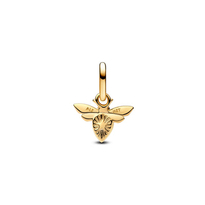 Pandora White Bee Mini Dangle Charm
