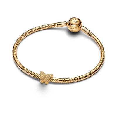 Pandora Textured Butterfly Mini Charm