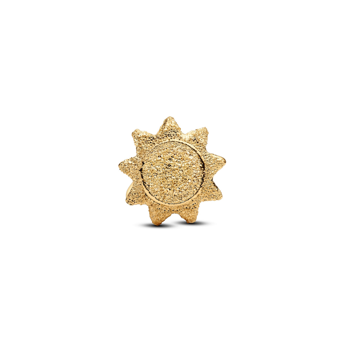 Pandora Textured Sun Mini Charm