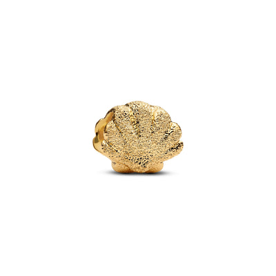 Pandora Textured Shell Mini Charm
