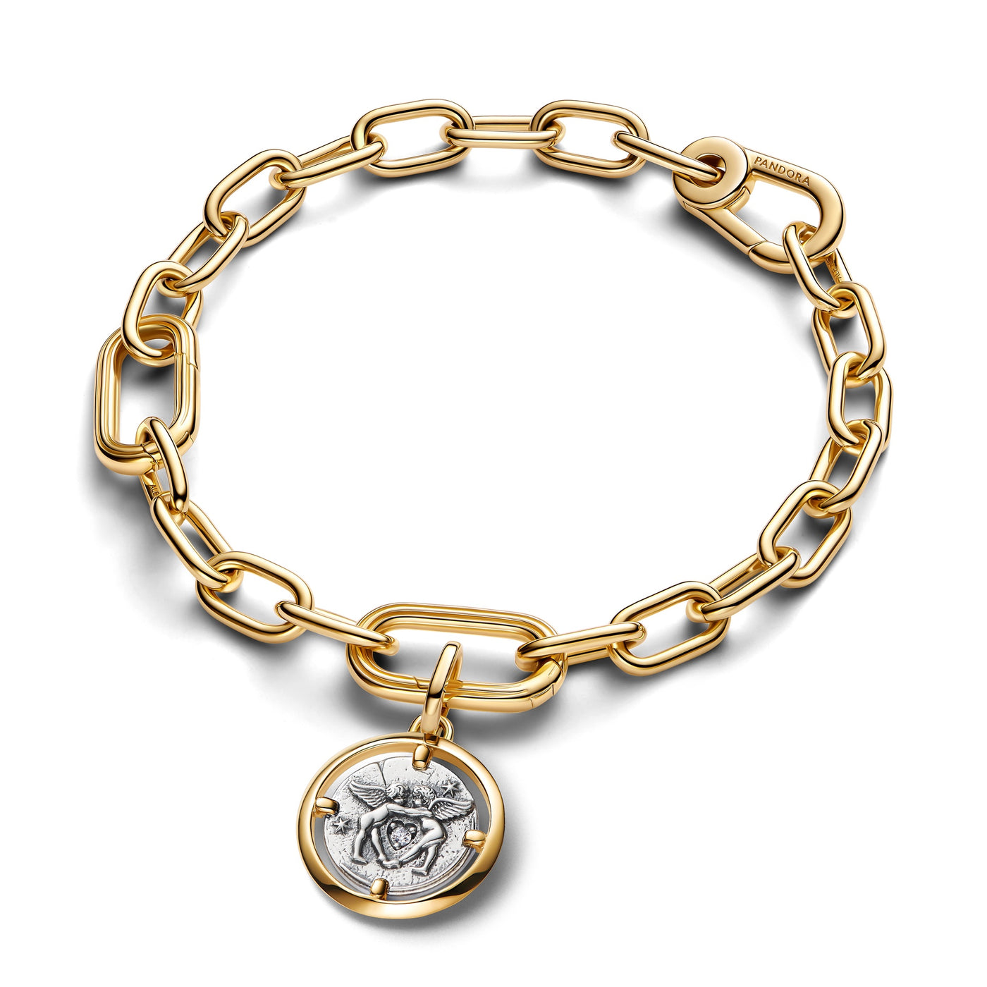 Pandora Cupids Medallion Charm