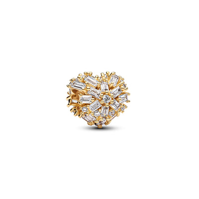 Pandora Sparkling Heart Charm