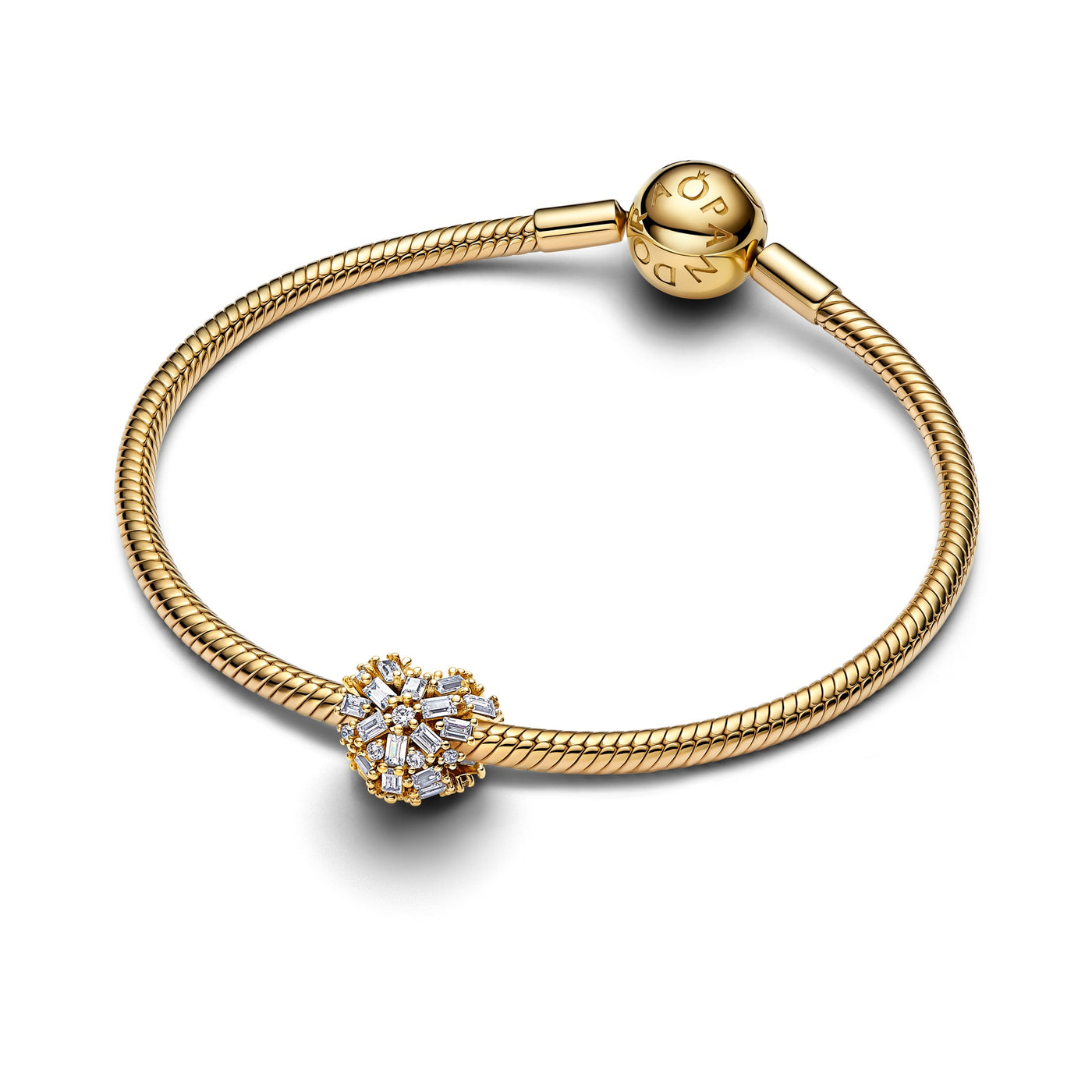 Pandora Sparkling Heart Charm