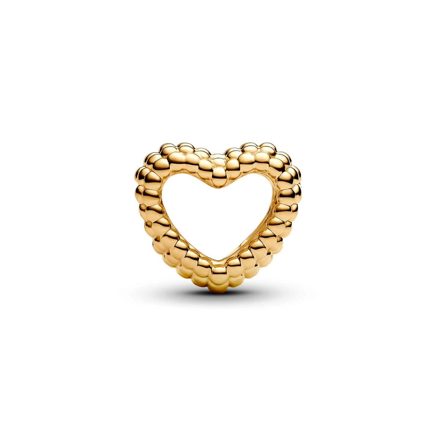 Pandora Beaded Open Heart Charm