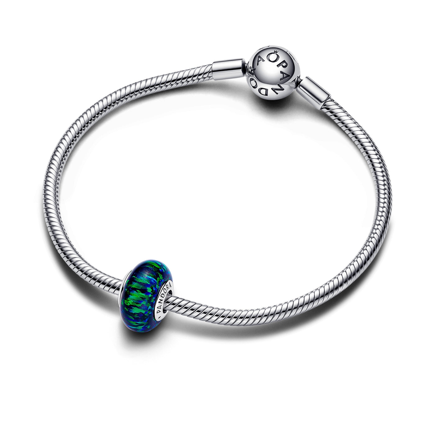 Pandora Opalescent Green Charm