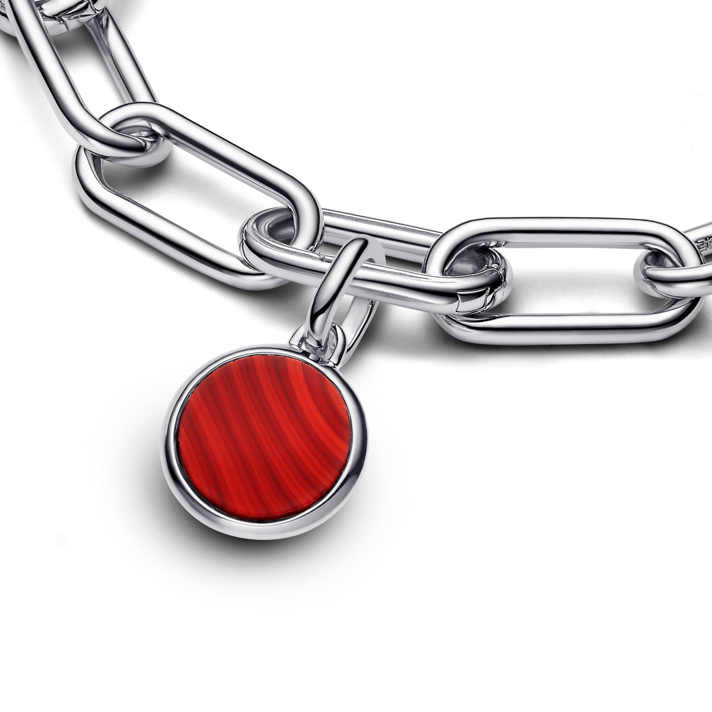 Pandora Red Engravable Mini Medallion Charm