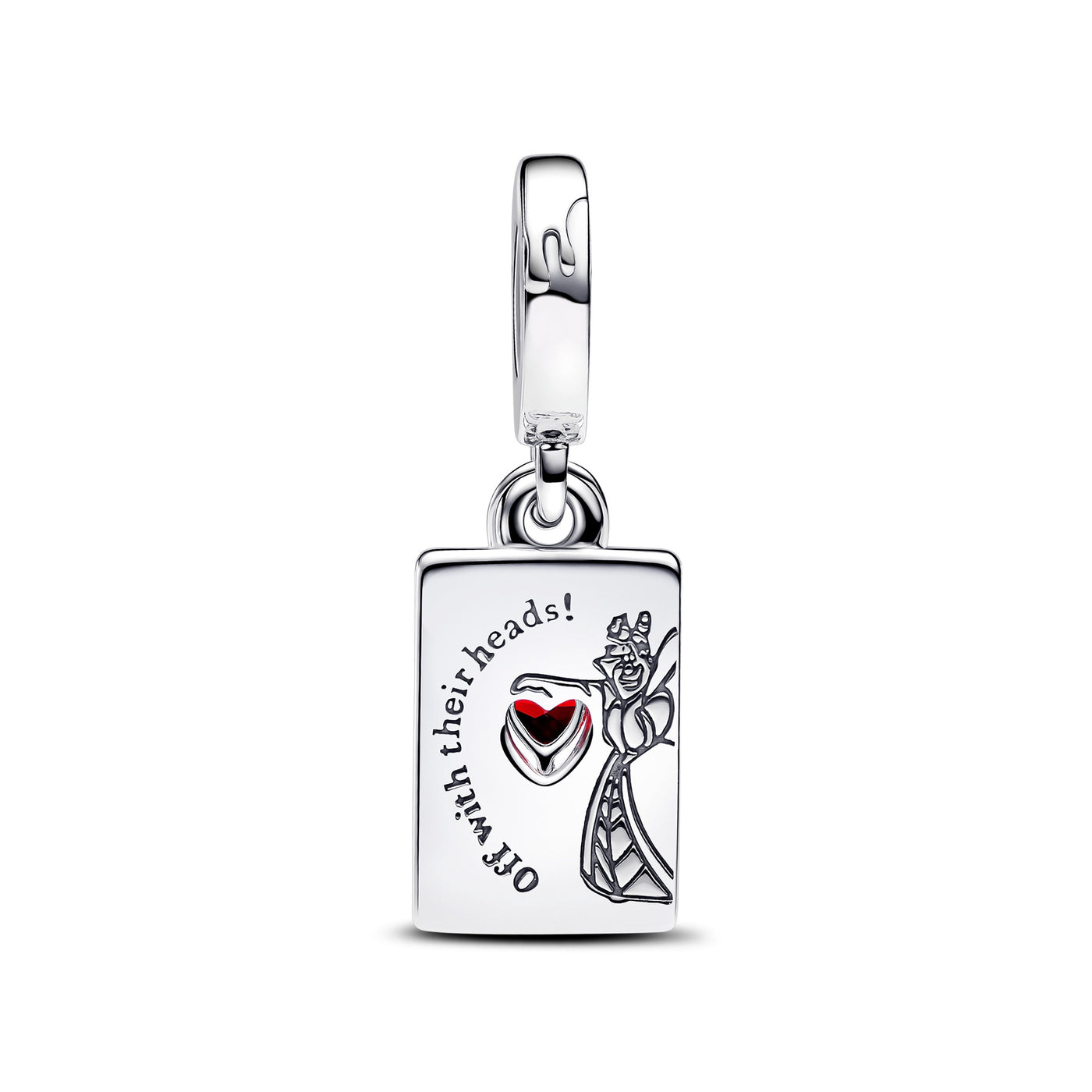 Pandora Disney Villains Queen of Hearts Double Dangle Charm