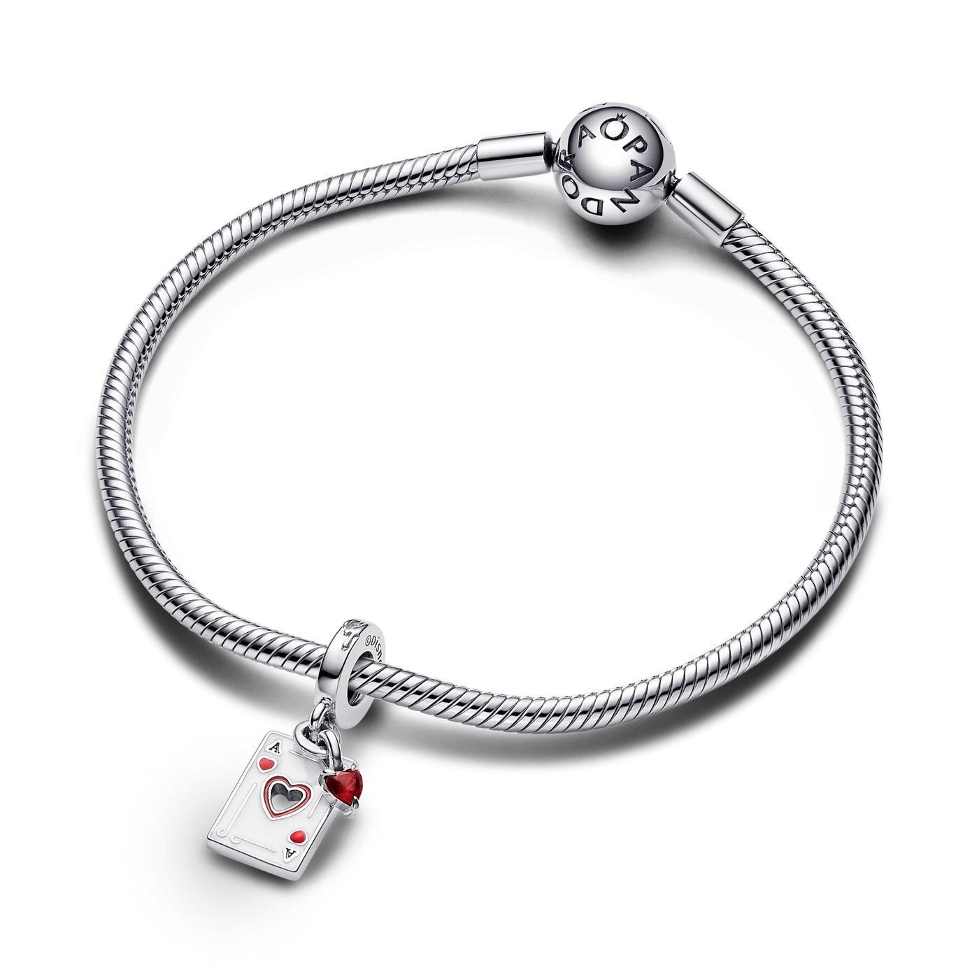 Pandora Disney Villains Queen of Hearts Double Dangle Charm