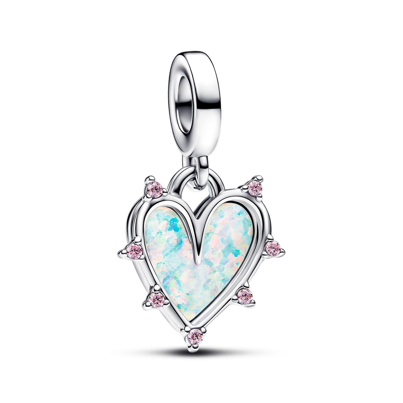 Pandora Friendship Opalescent Double Dangle Charm