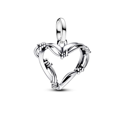 Pandora Wire Heart Medallion Charm