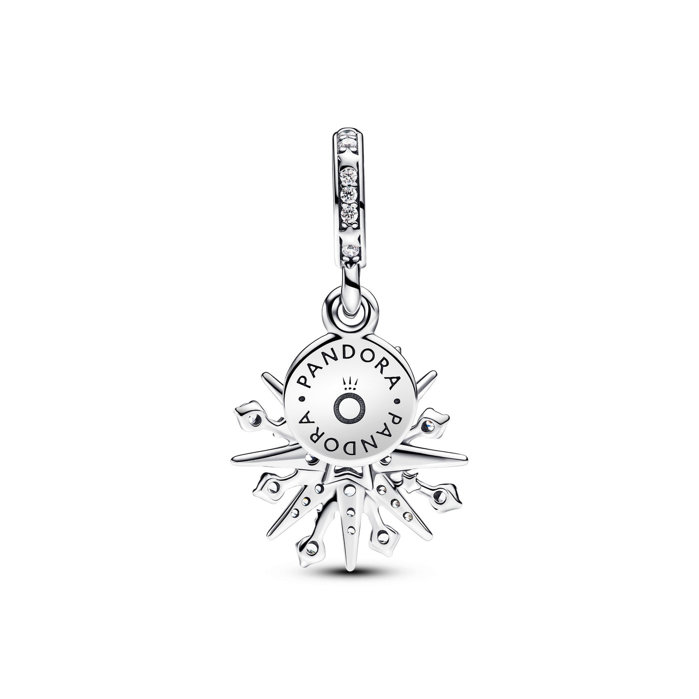 Pandora Sparkling Firework Double Dangle Charm