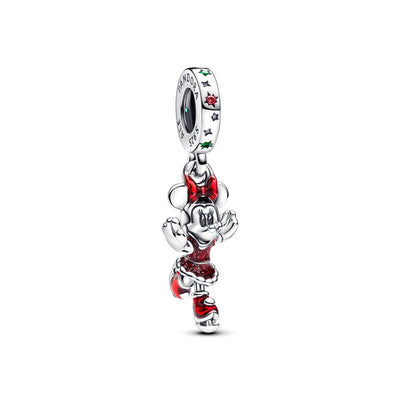 Pandora Minnie Mouse Ice Skating Dangle Charm