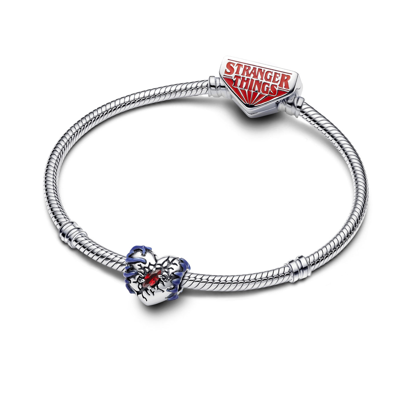 Pandora Stranger Things Glow-in-the-dark Heart Charm