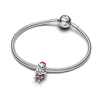 Pandora Playful Santa Charm