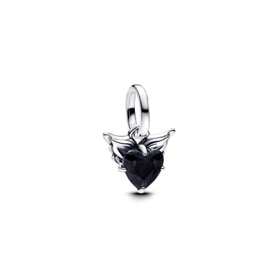 Pandora Winged Heart Mini Dangle Charm